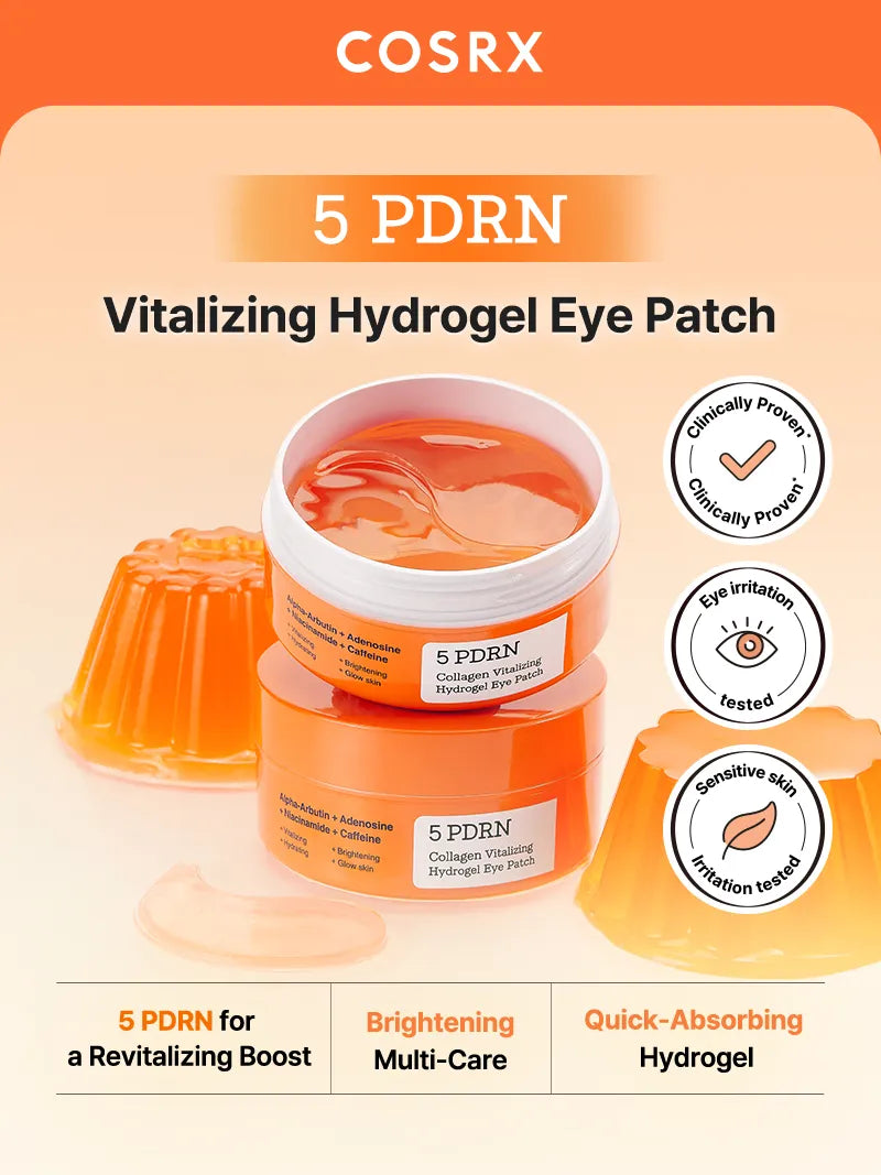 COSRX 5 PDRN Collagen Vitalizing Hydrogel Eye Patch - Image 4